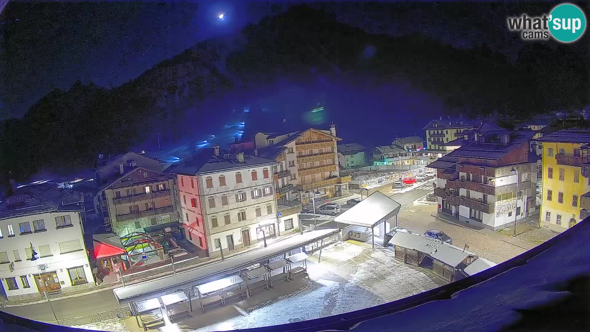 Hauptplatz von Forni di Sopra