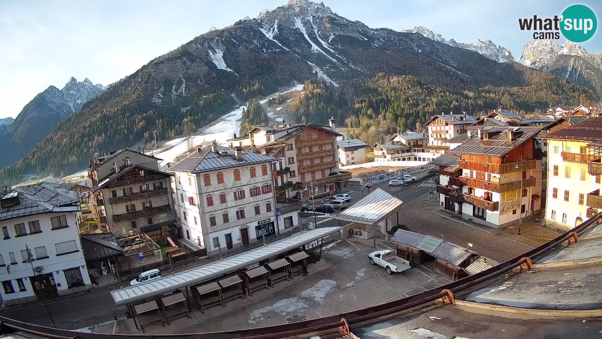 Hauptplatz von Forni di Sopra