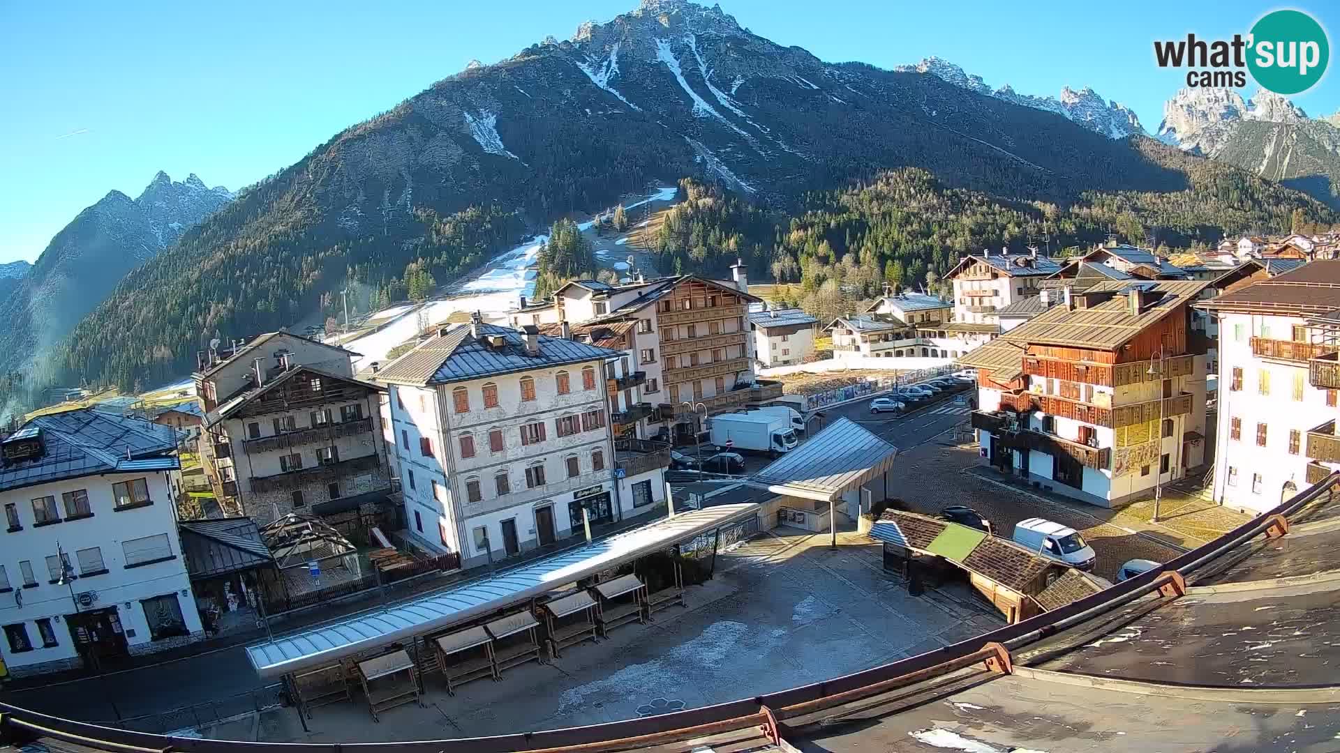 Hauptplatz von Forni di Sopra