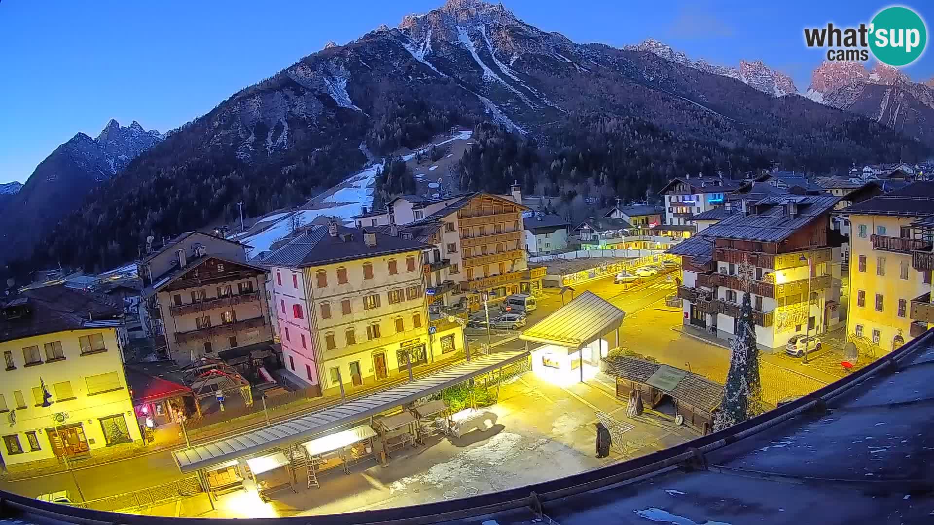 Hauptplatz von Forni di Sopra