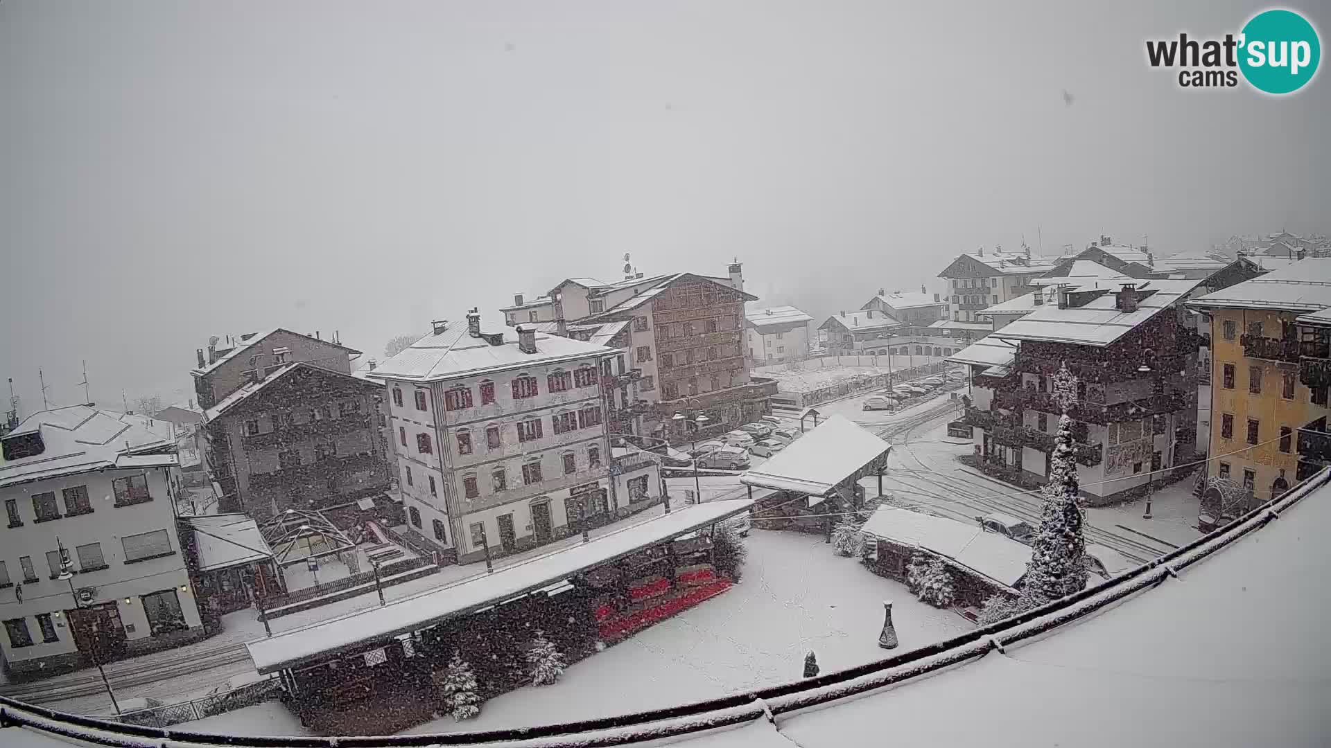 Hauptplatz von Forni di Sopra