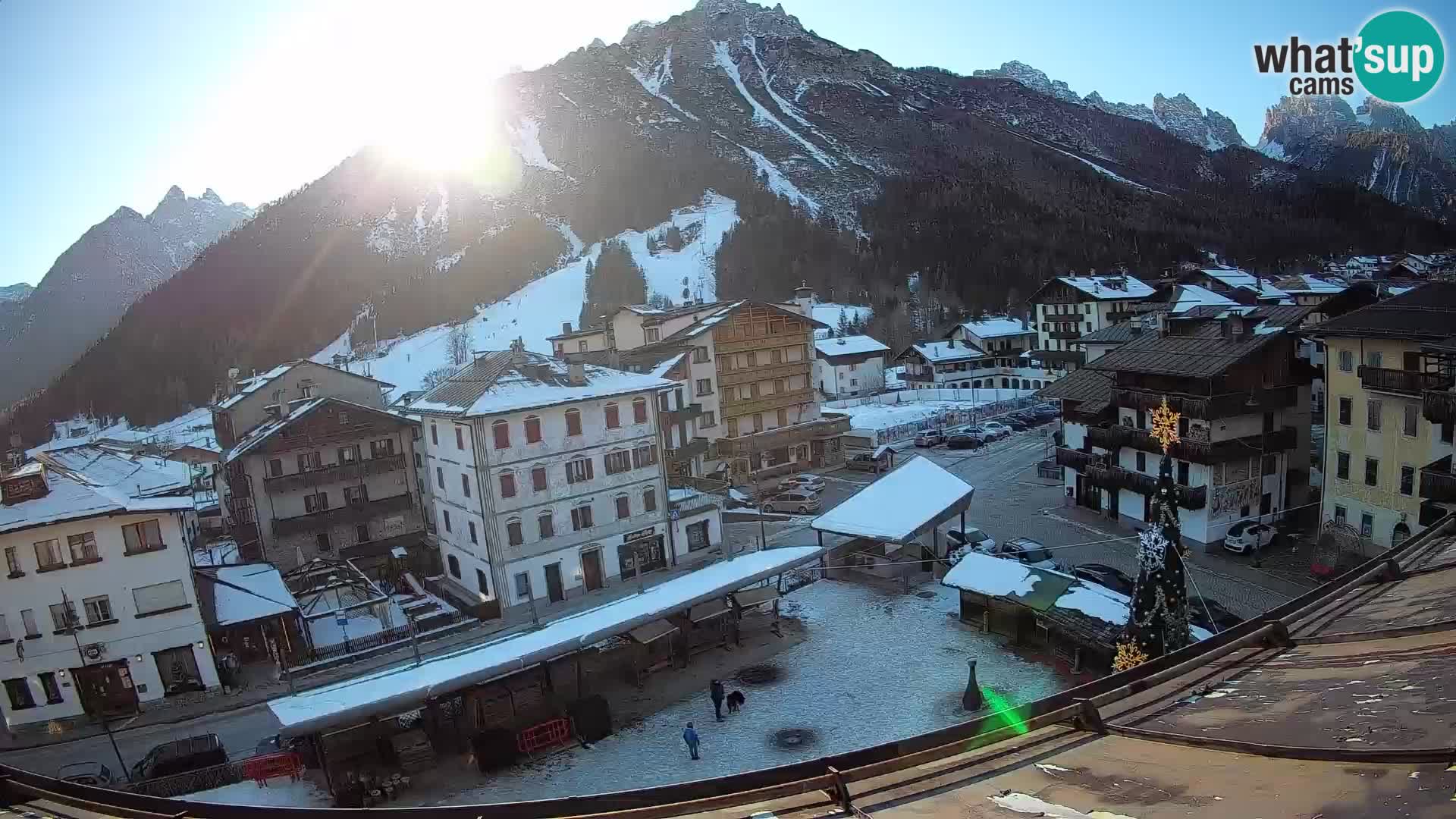 Hauptplatz von Forni di Sopra