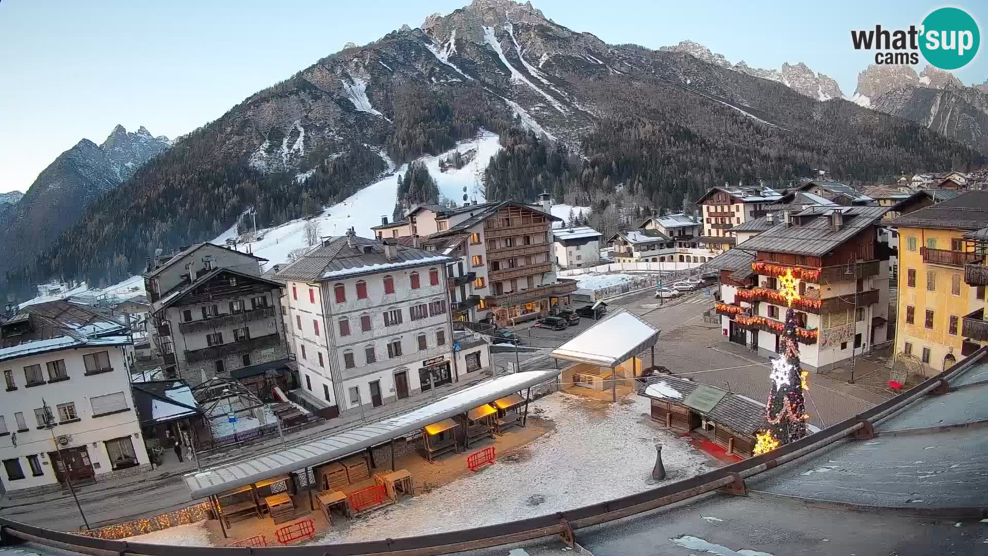 Hauptplatz von Forni di Sopra