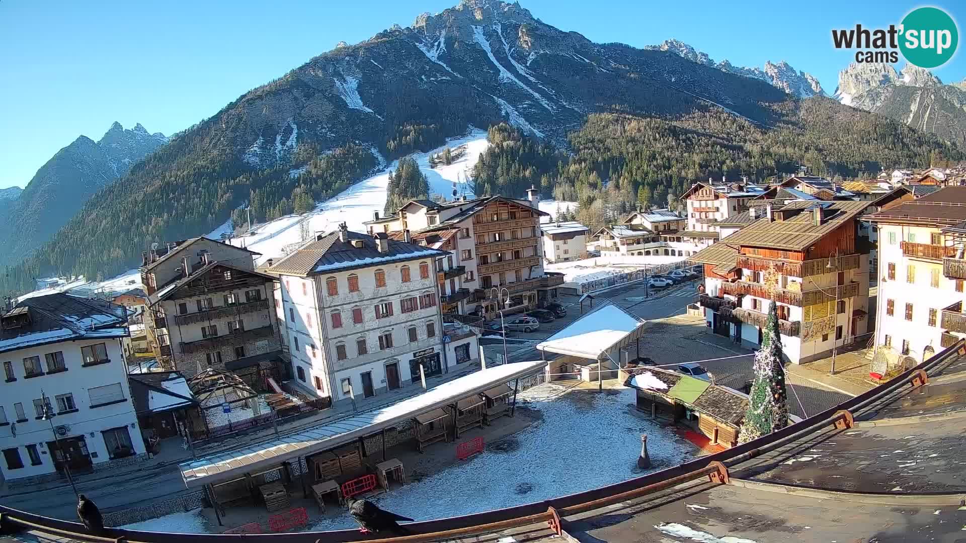 Hauptplatz von Forni di Sopra