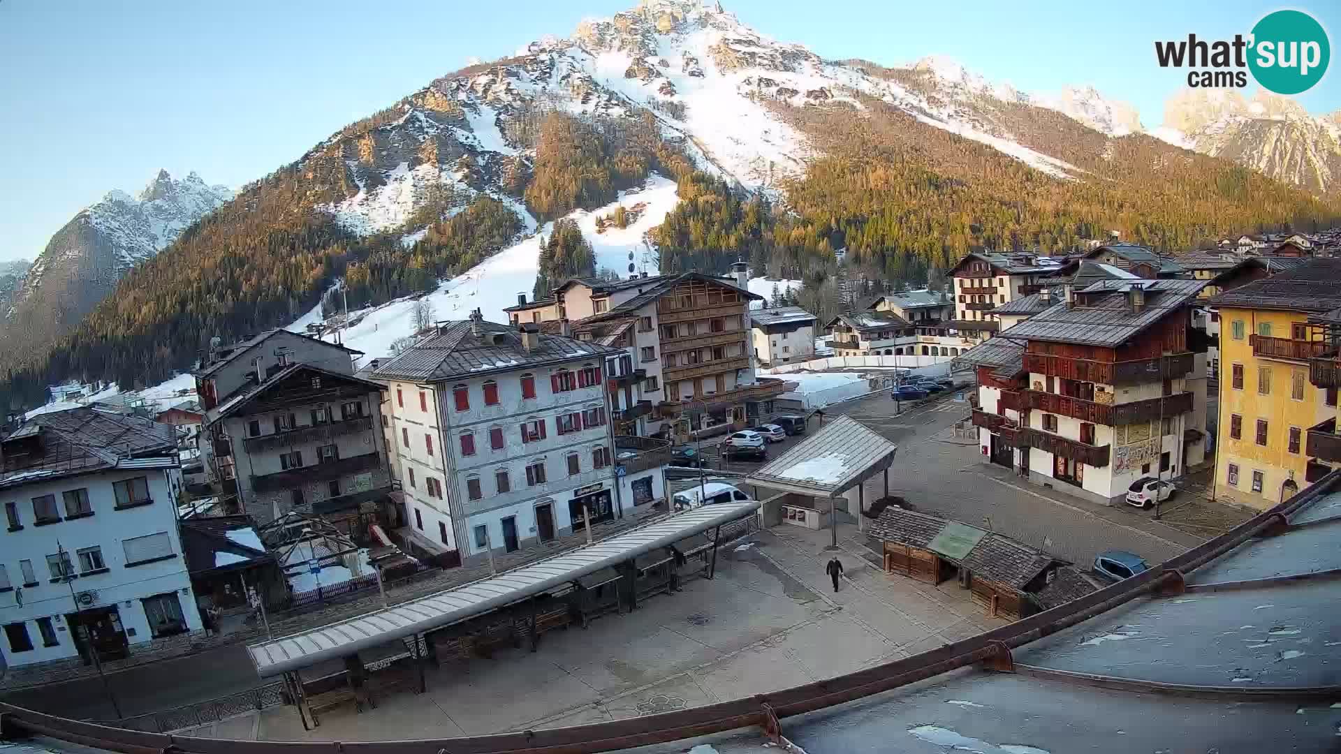 Hauptplatz von Forni di Sopra