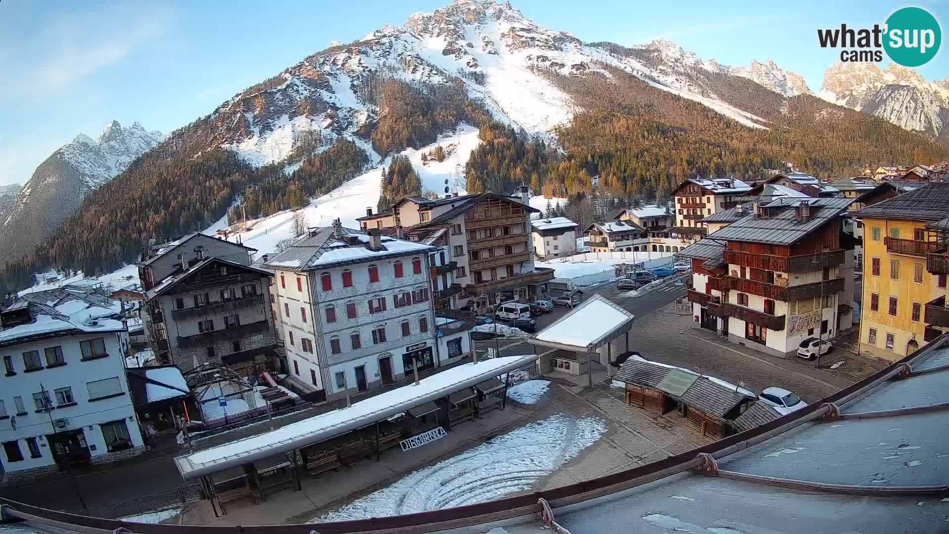 Hauptplatz von Forni di Sopra