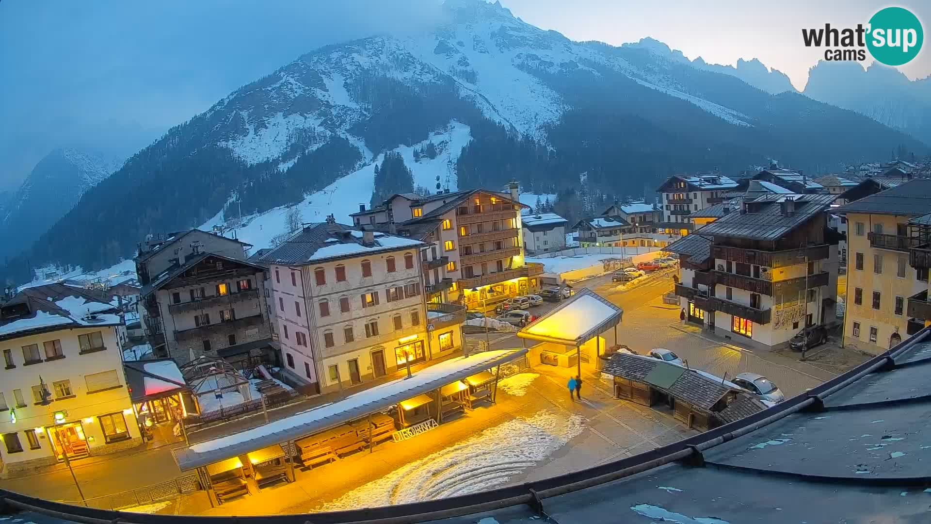 Hauptplatz von Forni di Sopra