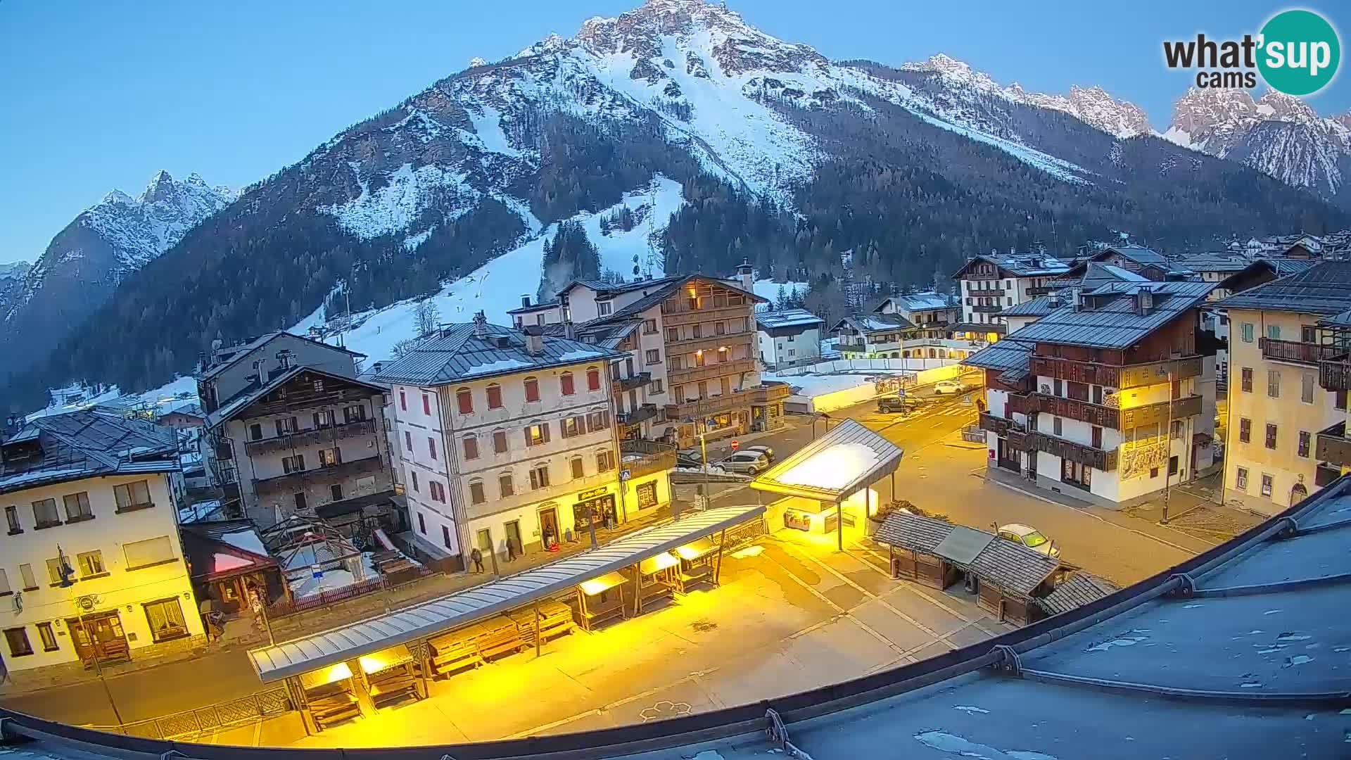 Hauptplatz von Forni di Sopra