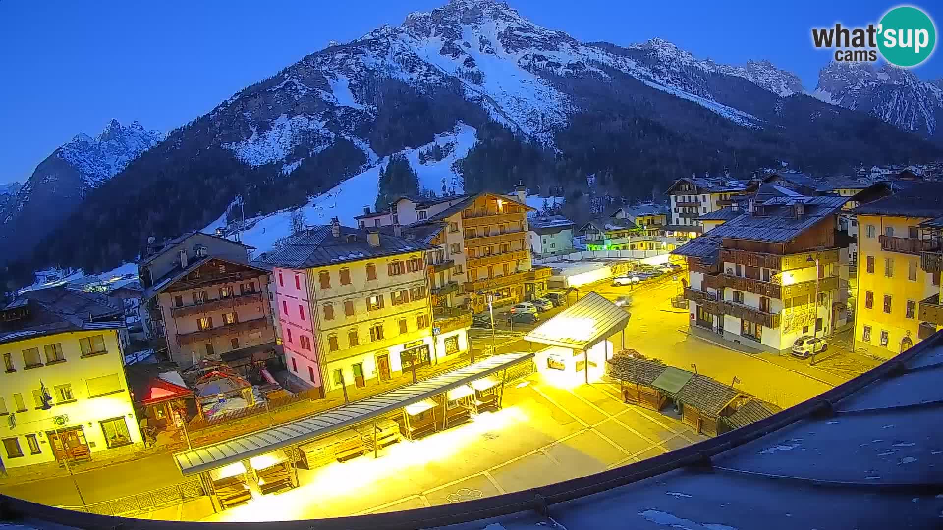 Hauptplatz von Forni di Sopra