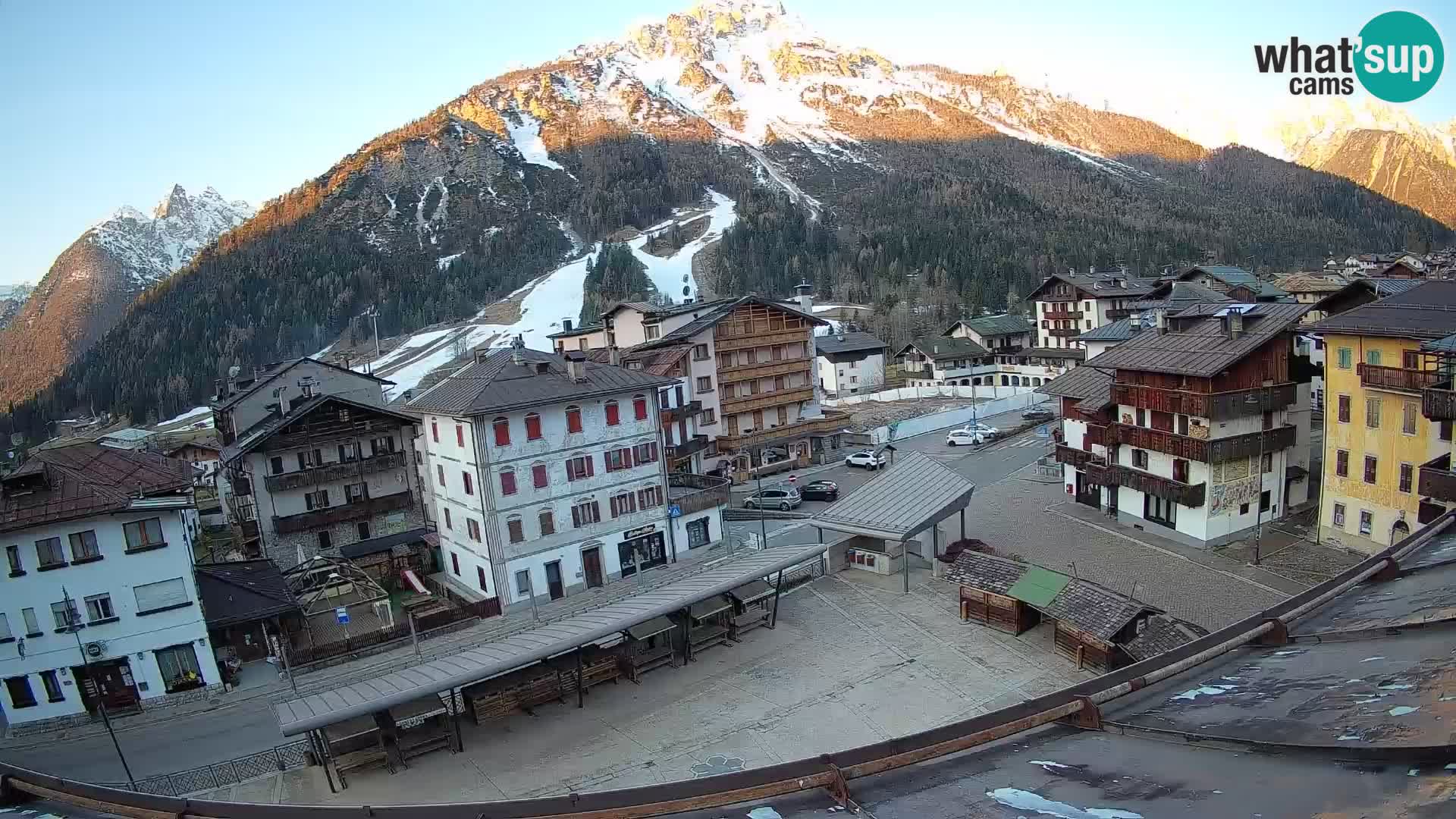 Hauptplatz von Forni di Sopra