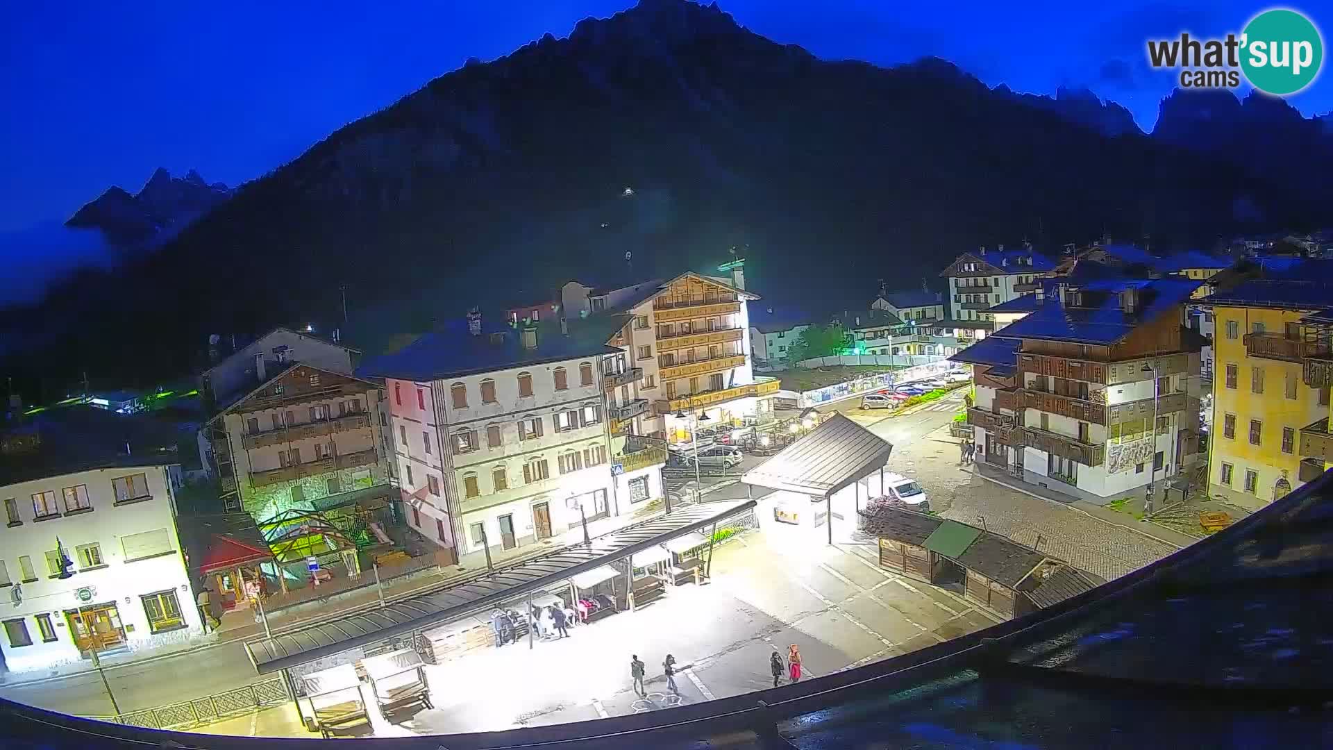 Hauptplatz von Forni di Sopra