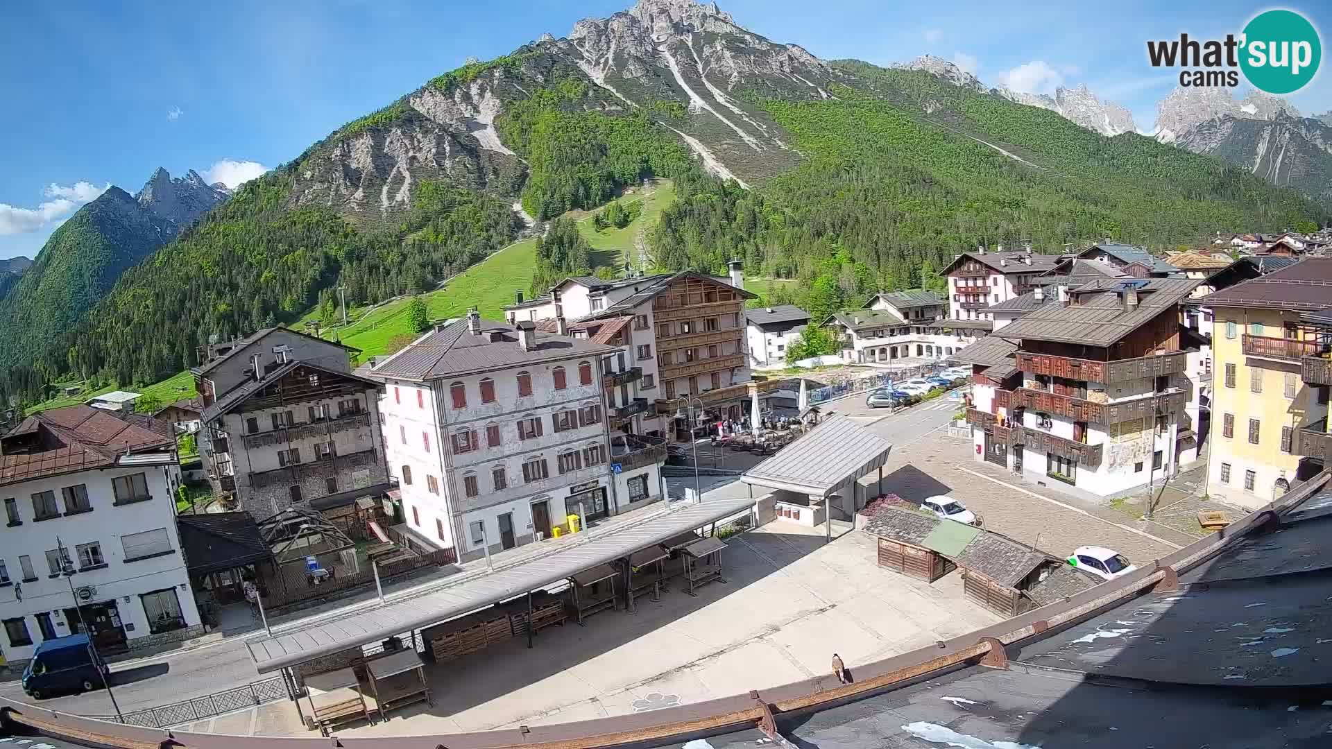 Hauptplatz von Forni di Sopra