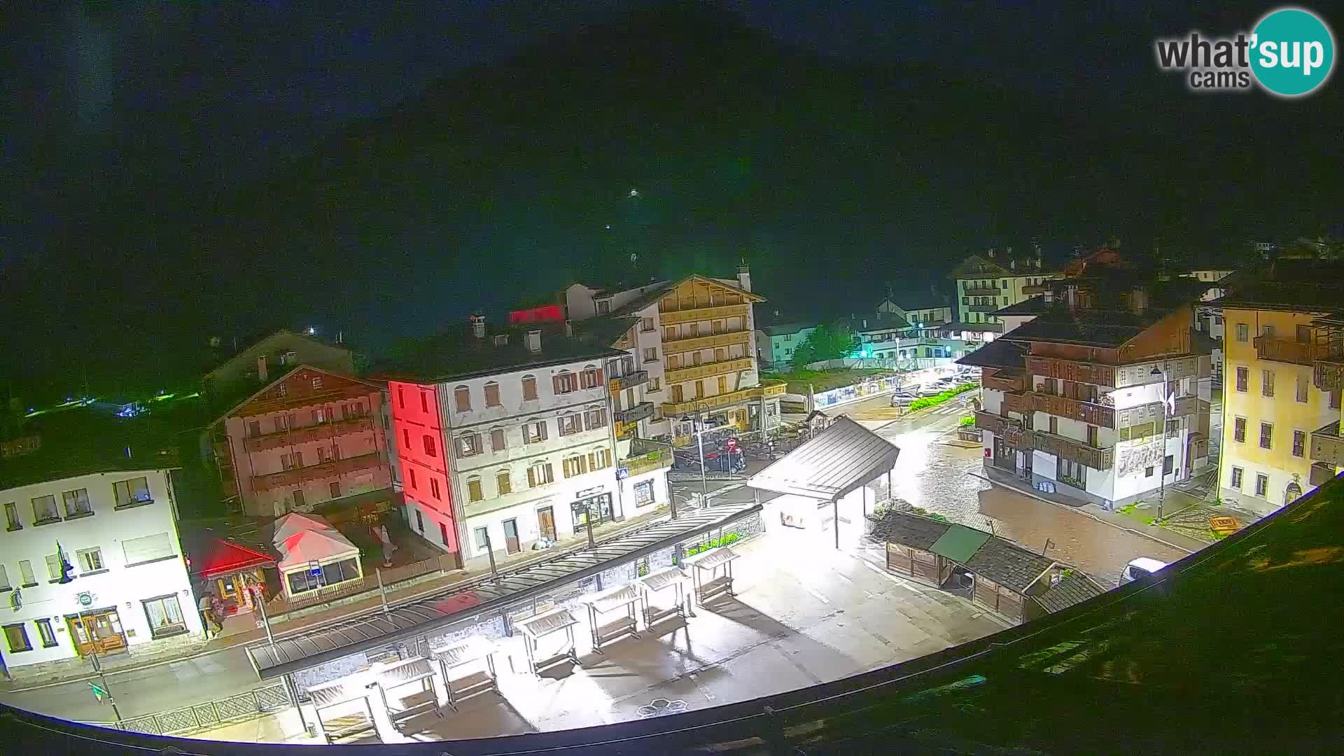 Hauptplatz von Forni di Sopra