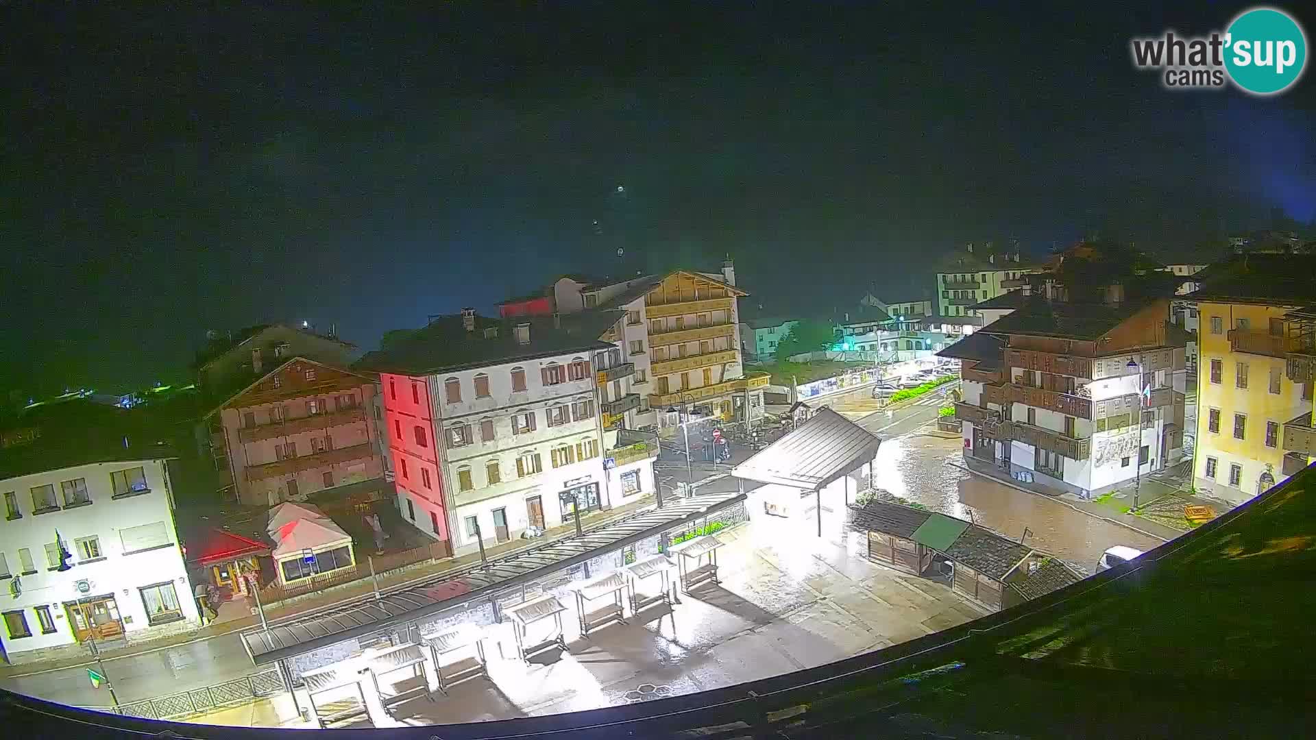 Hauptplatz von Forni di Sopra
