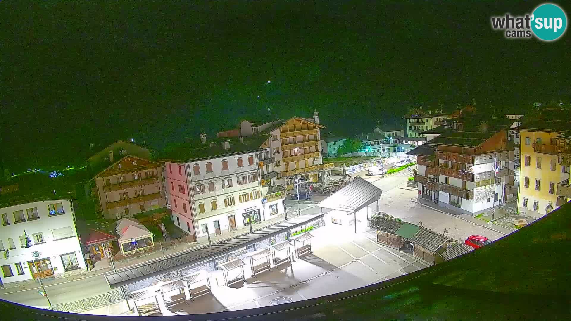Hauptplatz von Forni di Sopra