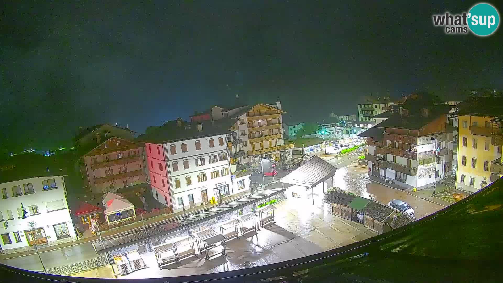 Hauptplatz von Forni di Sopra