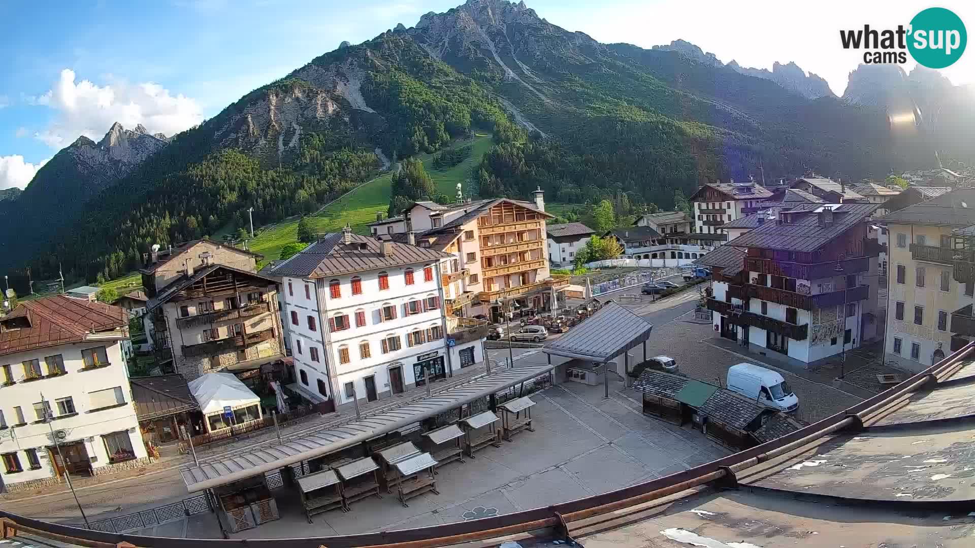 Hauptplatz von Forni di Sopra