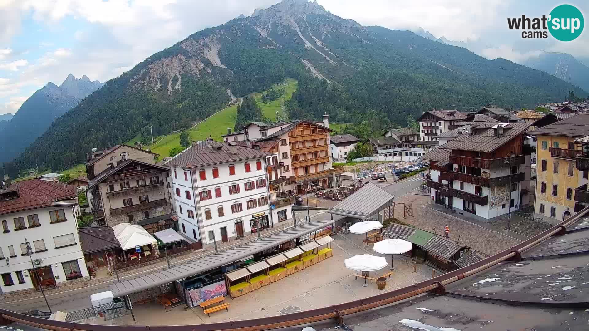 Hauptplatz von Forni di Sopra