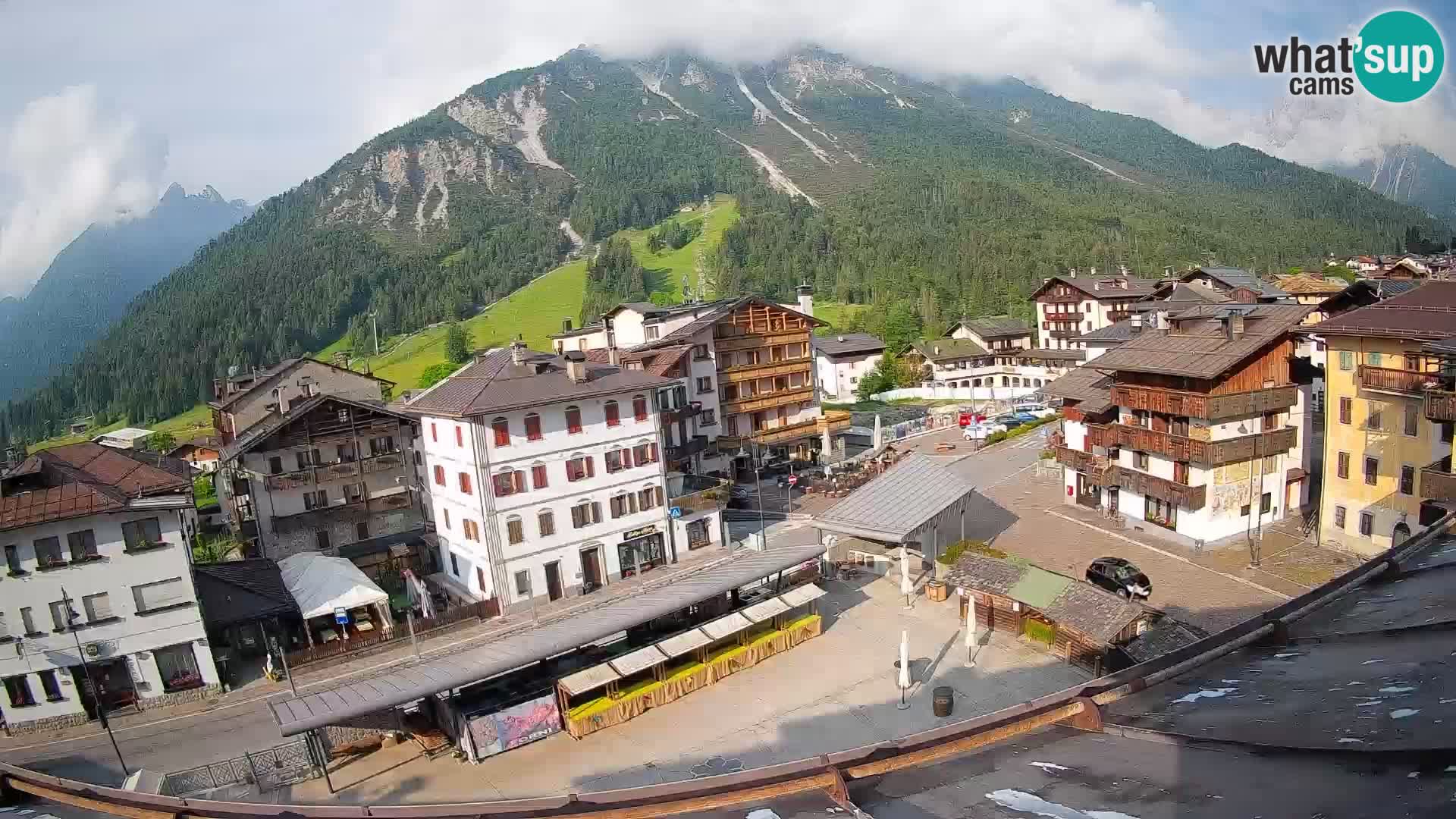 Hauptplatz von Forni di Sopra