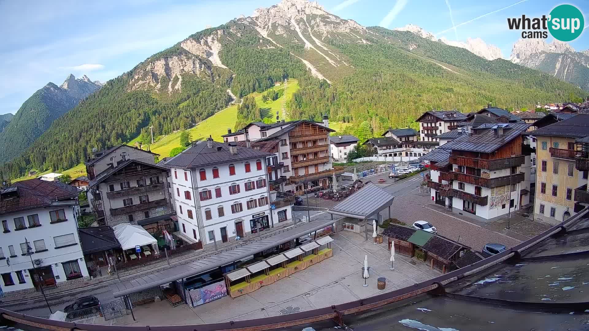 Hauptplatz von Forni di Sopra