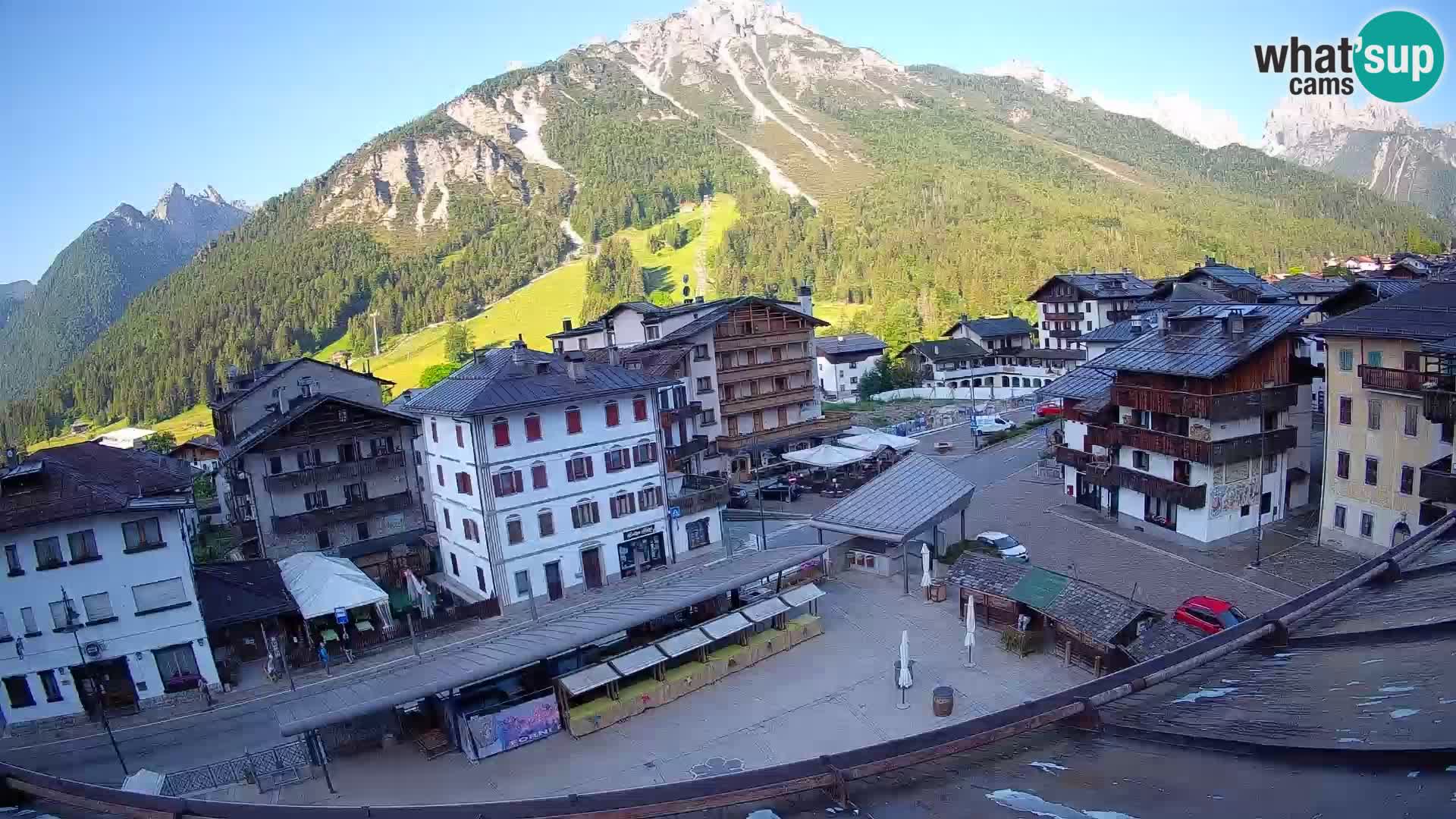 Hauptplatz von Forni di Sopra