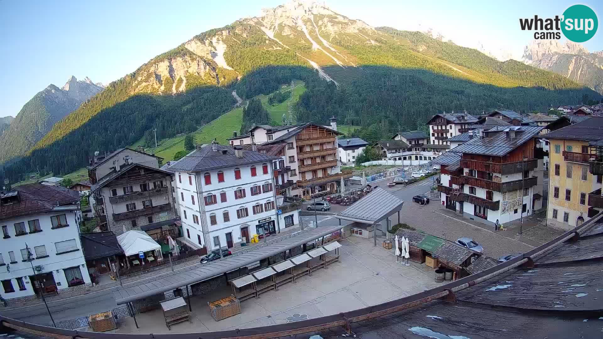 Hauptplatz von Forni di Sopra