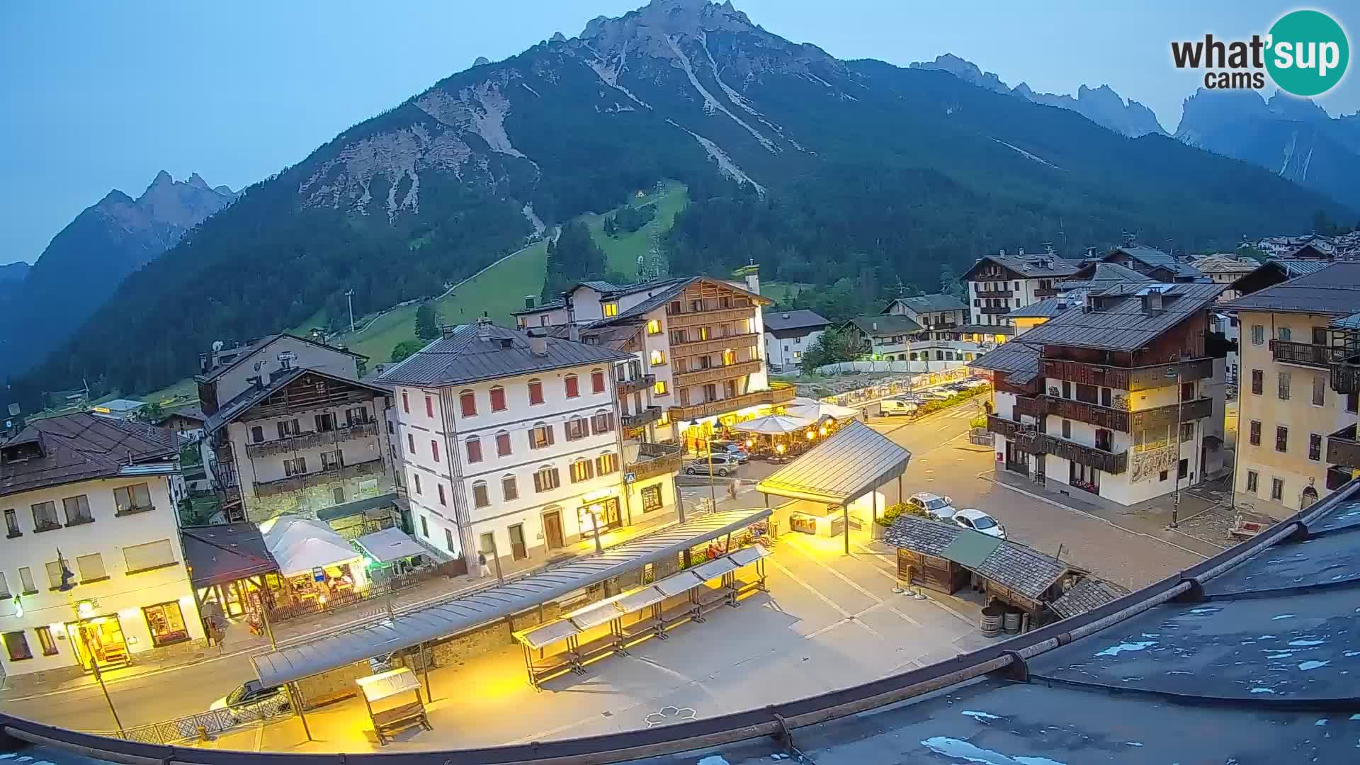 Hauptplatz von Forni di Sopra