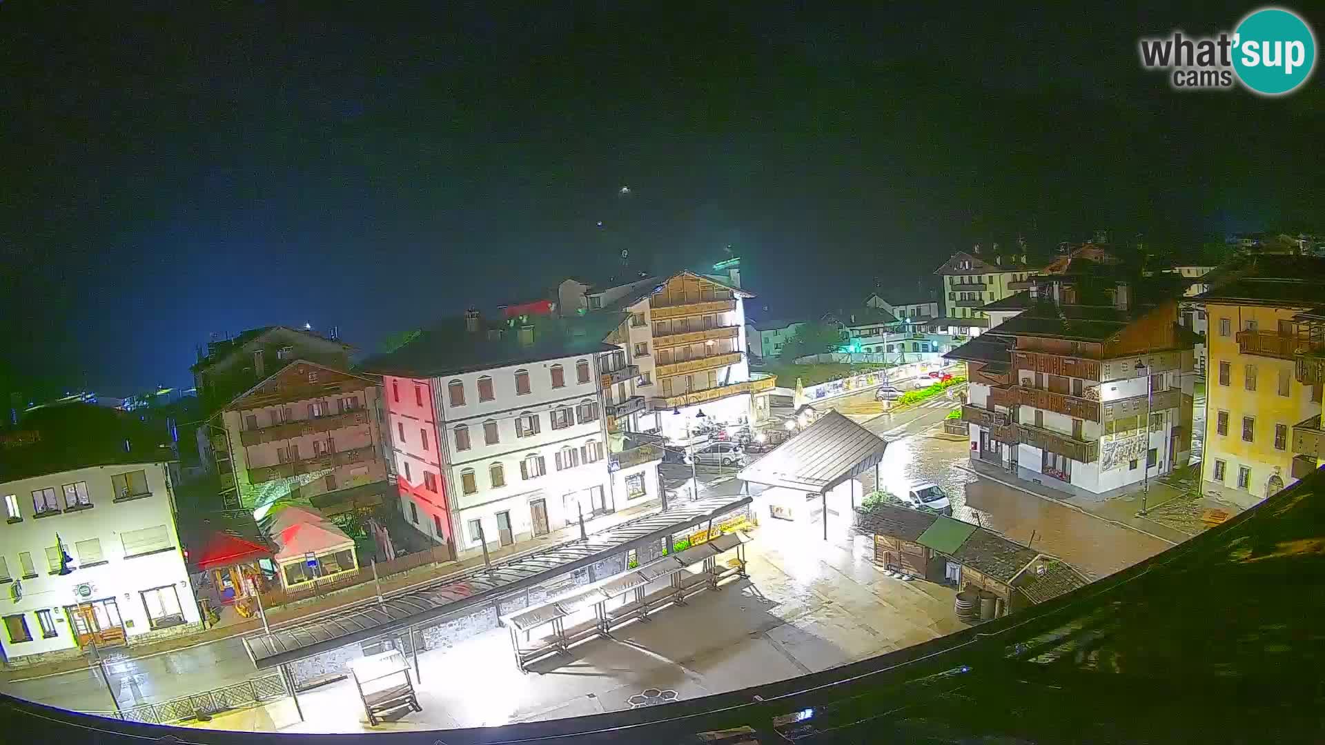 Hauptplatz von Forni di Sopra