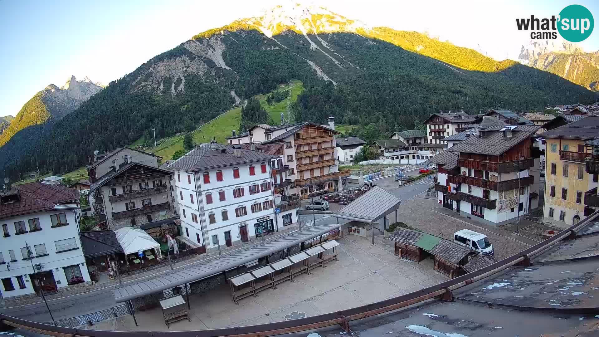 Hauptplatz von Forni di Sopra