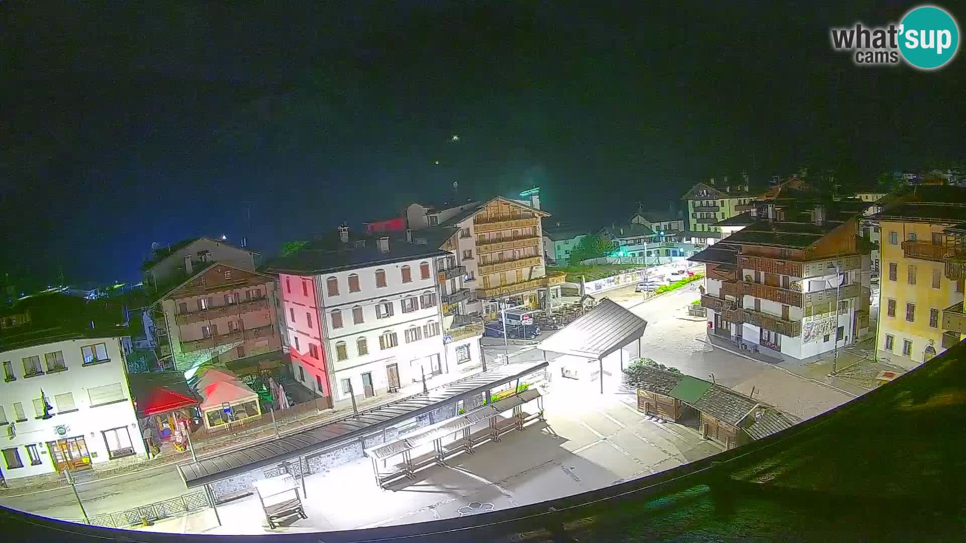 Hauptplatz von Forni di Sopra