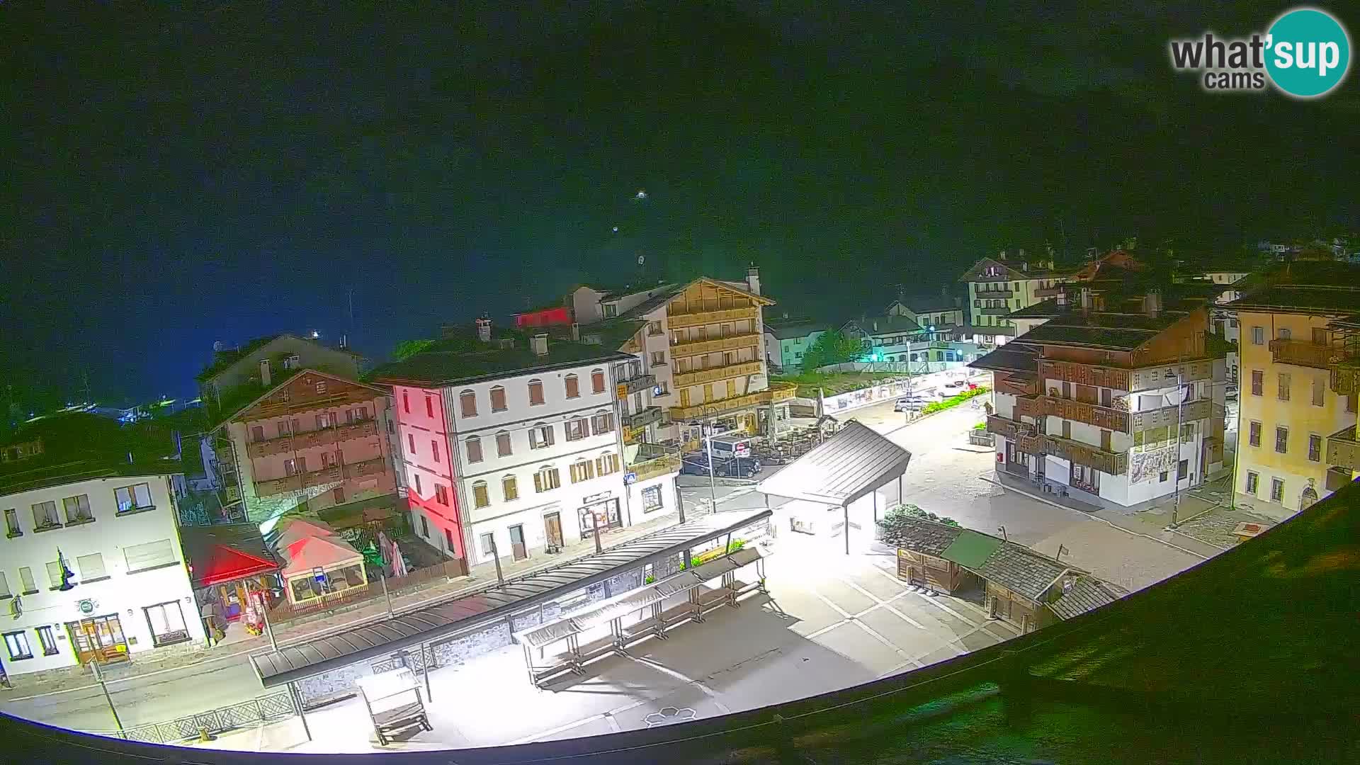 Hauptplatz von Forni di Sopra