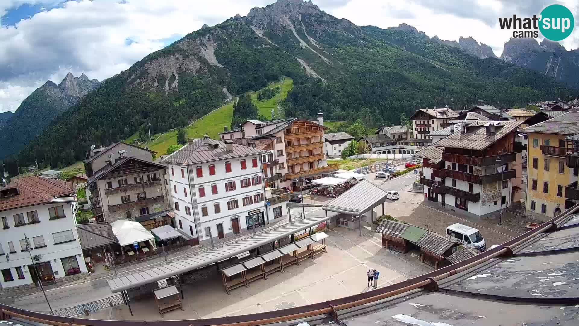 Hauptplatz von Forni di Sopra