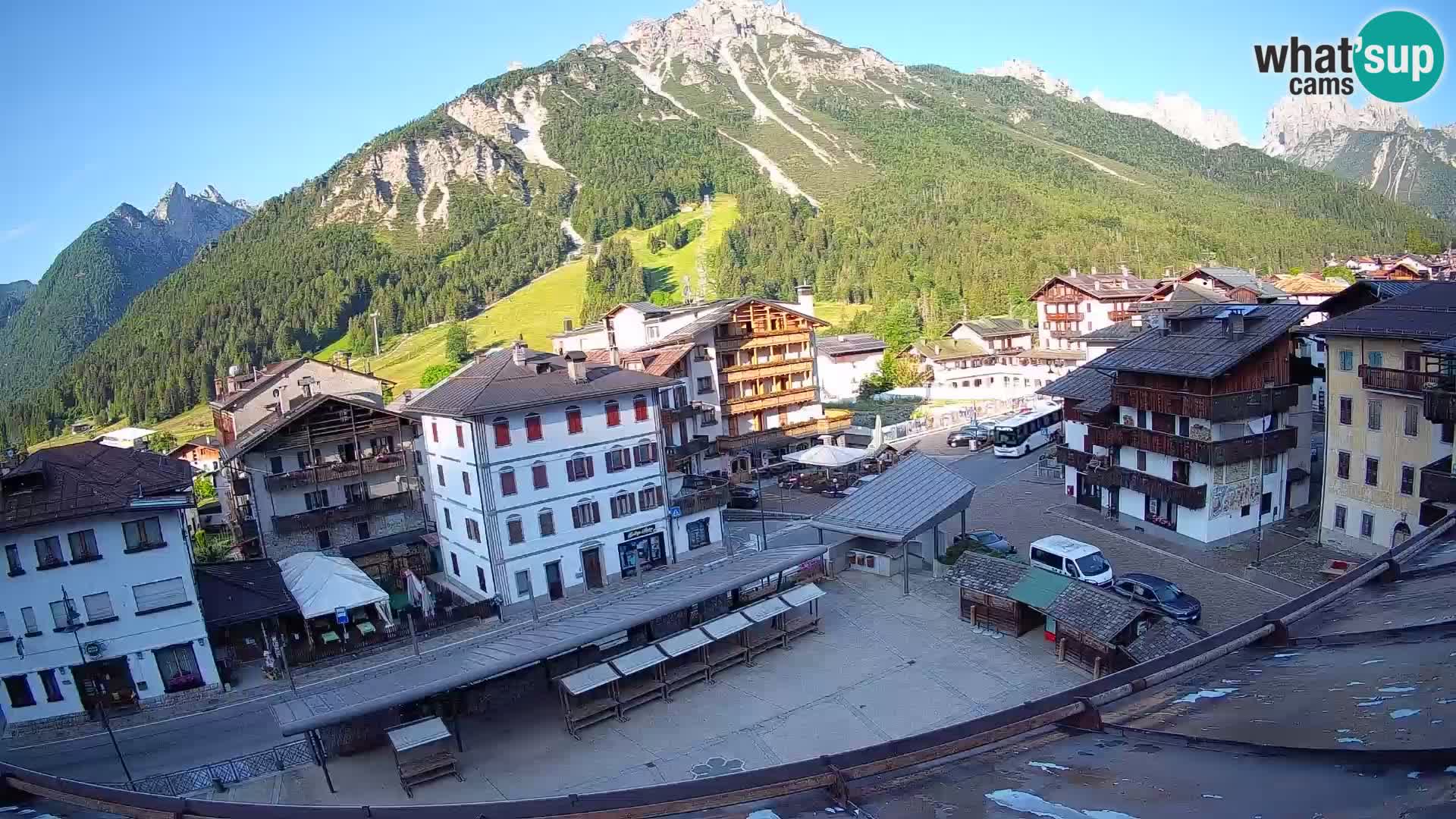 Hauptplatz von Forni di Sopra