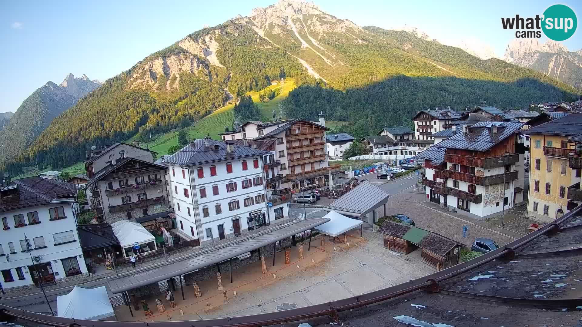 Hauptplatz von Forni di Sopra