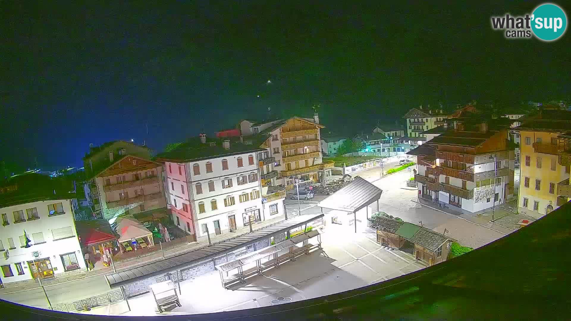 Hauptplatz von Forni di Sopra