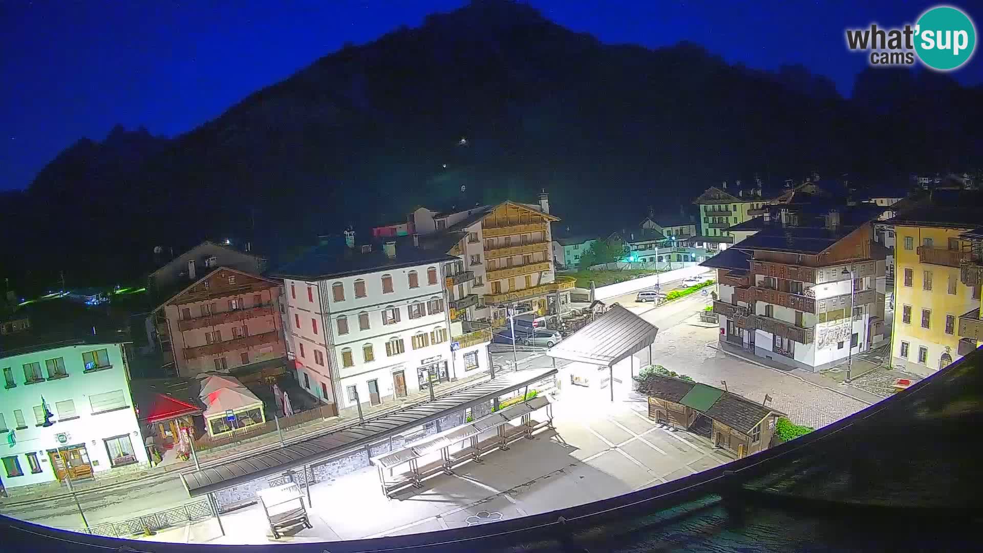 Hauptplatz von Forni di Sopra