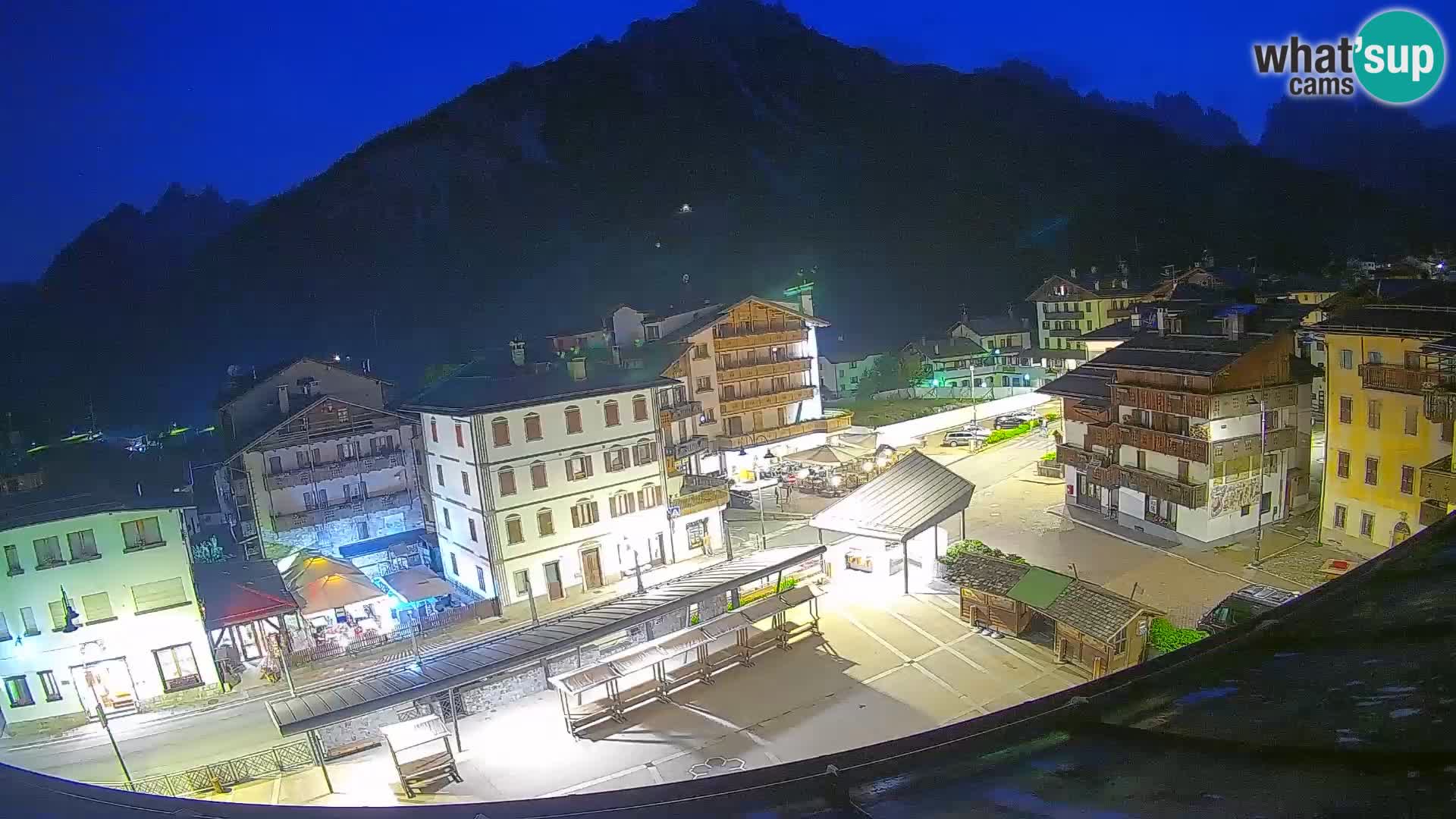 Hauptplatz von Forni di Sopra