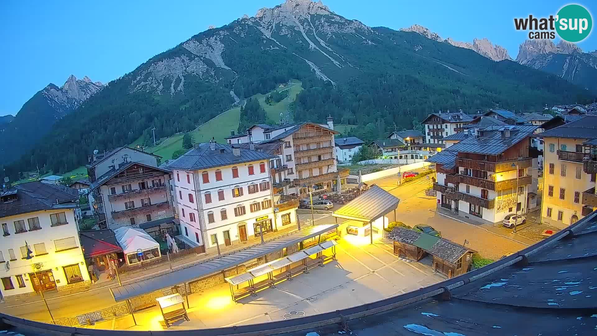 Hauptplatz von Forni di Sopra