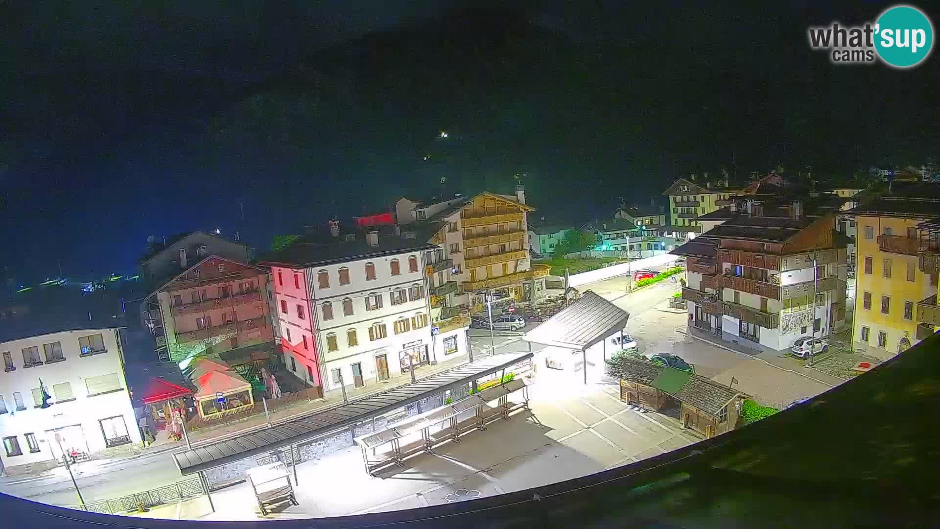 Hauptplatz von Forni di Sopra