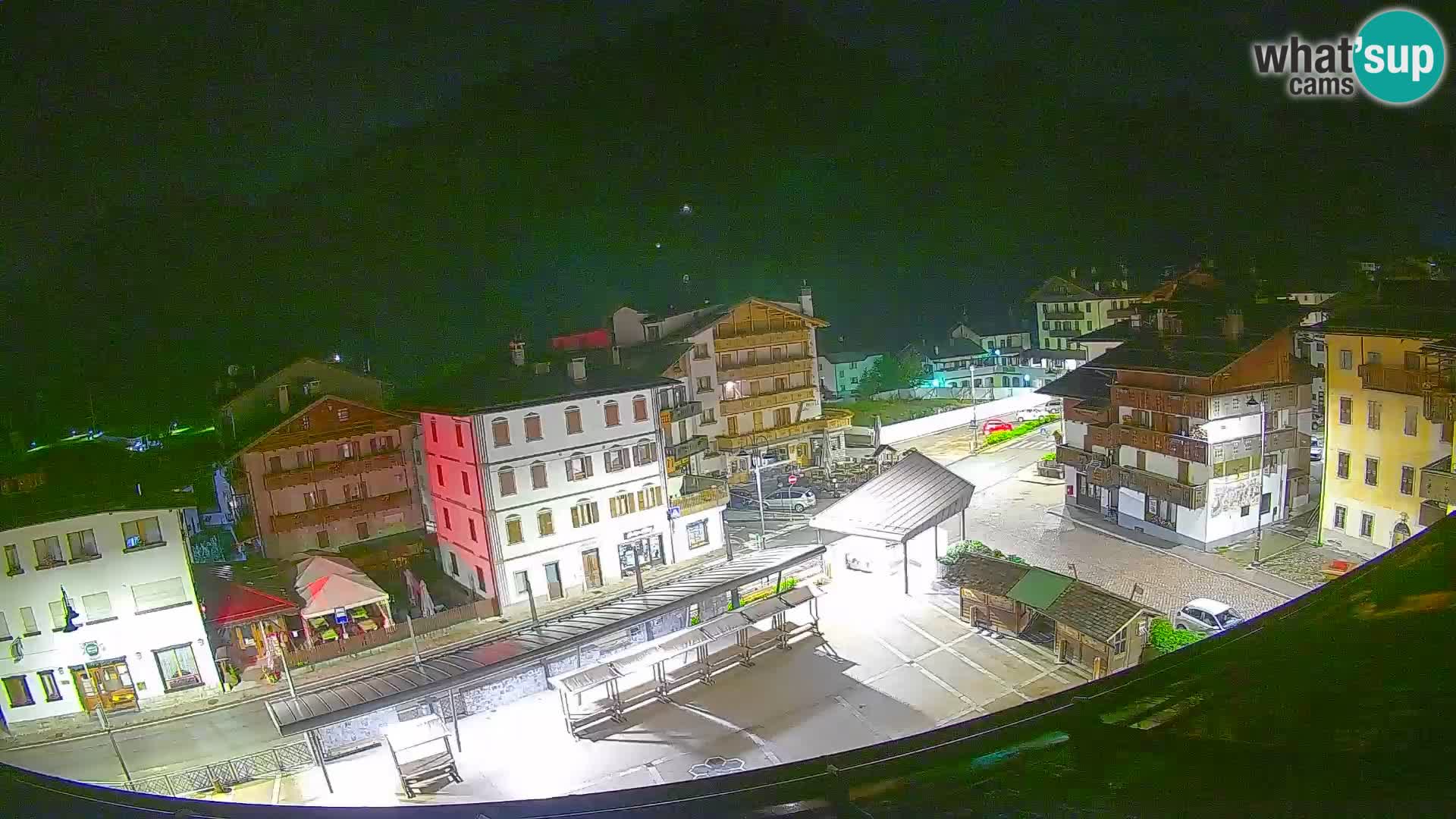 Hauptplatz von Forni di Sopra