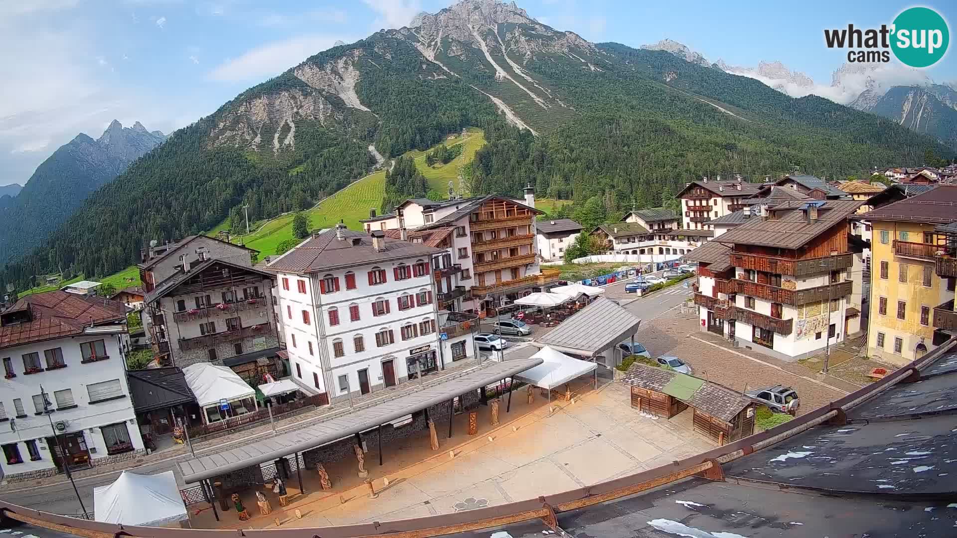 Hauptplatz von Forni di Sopra