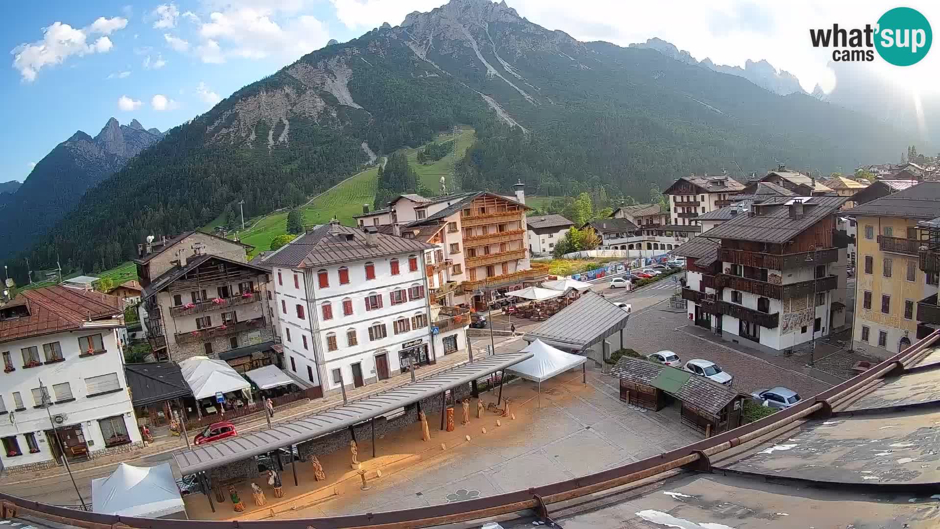 Hauptplatz von Forni di Sopra