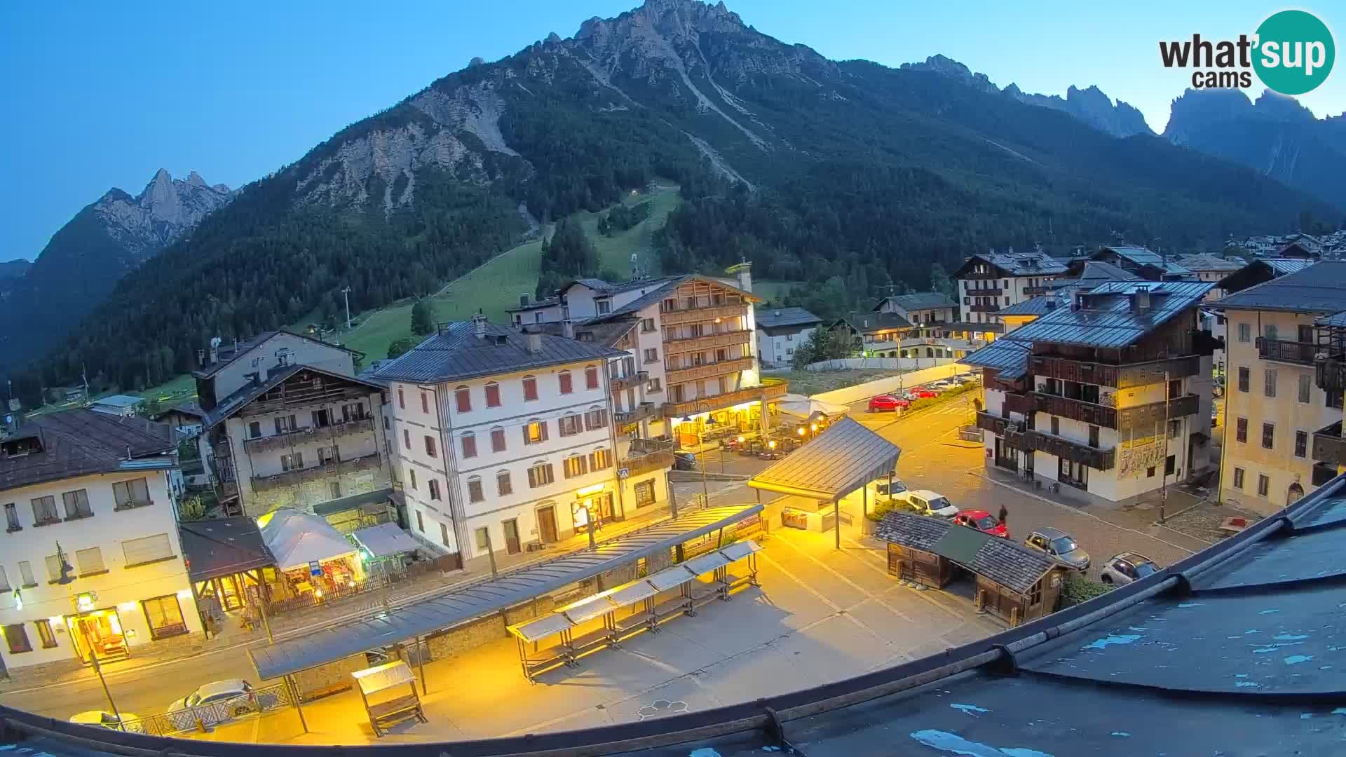 Hauptplatz von Forni di Sopra