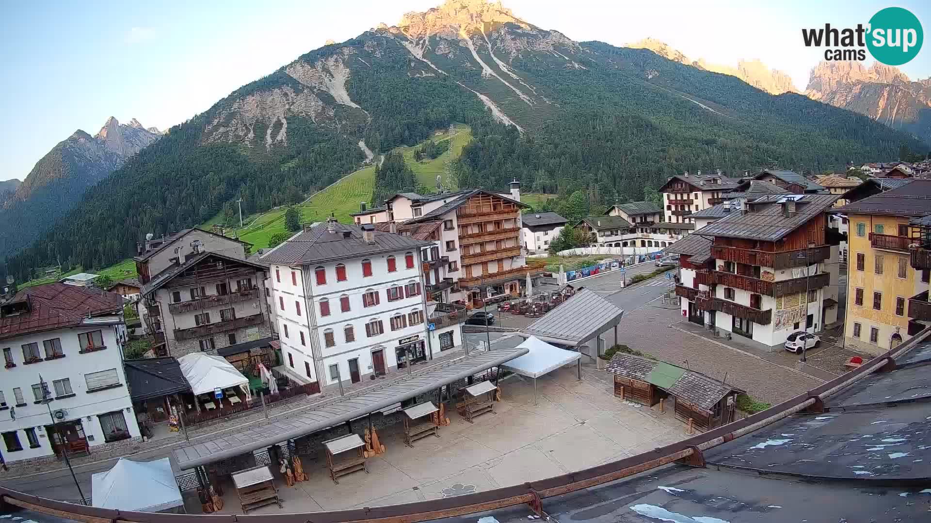 Hauptplatz von Forni di Sopra