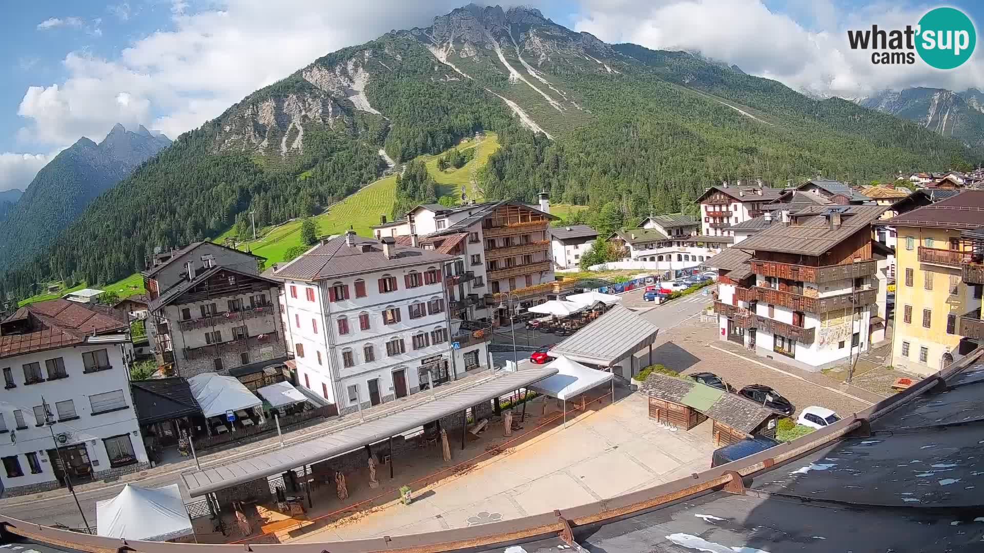 Hauptplatz von Forni di Sopra