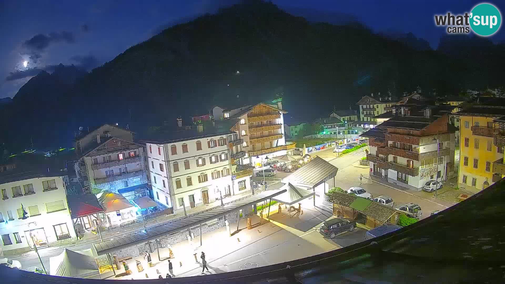 Hauptplatz von Forni di Sopra