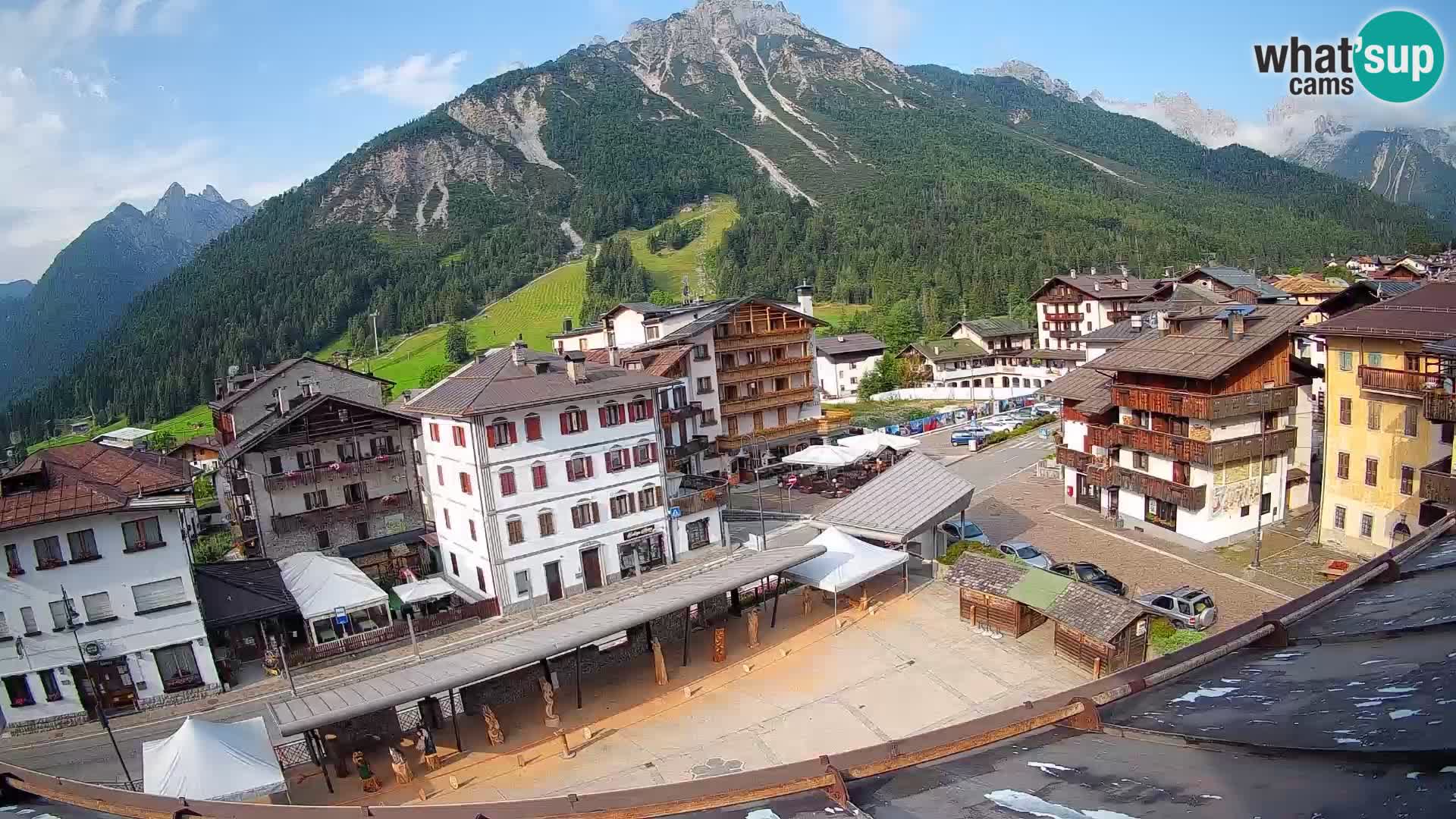 Hauptplatz von Forni di Sopra