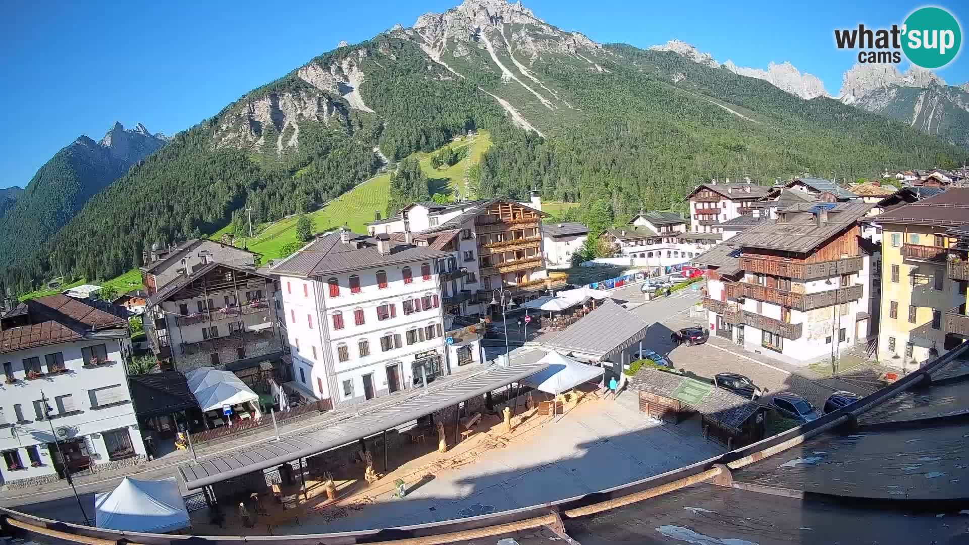 Hauptplatz von Forni di Sopra