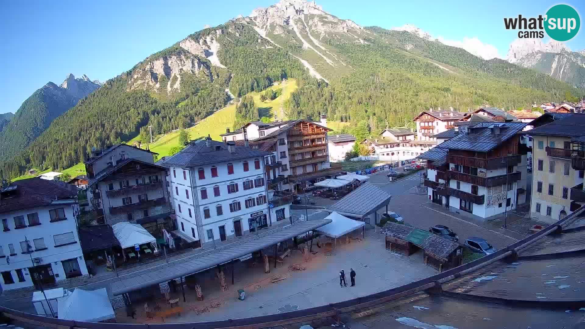 Hauptplatz von Forni di Sopra