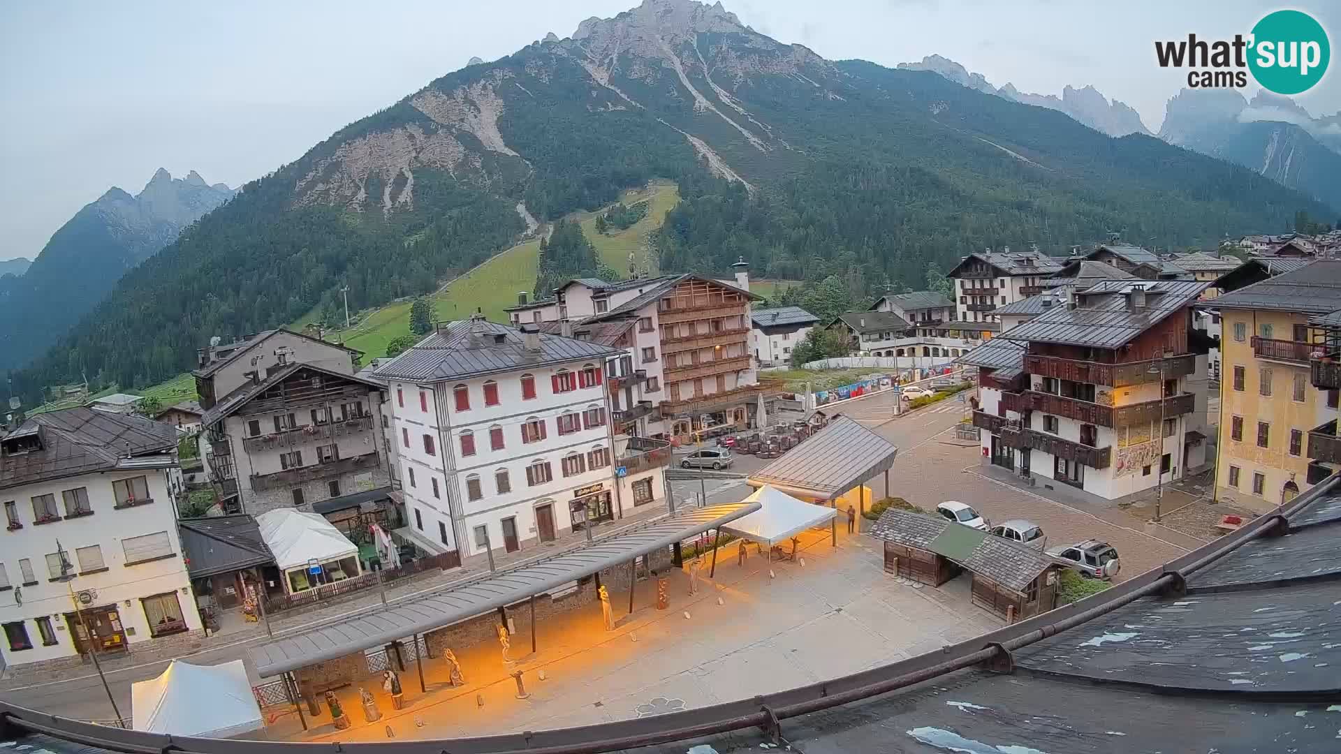 Hauptplatz von Forni di Sopra